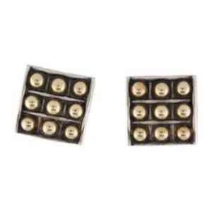 LAGOS Authentic 14K Two-Tone Stud Earrings